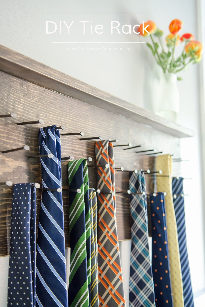 Ein handgefertigter Krawattenhalter – Tolle DIY-Ideen