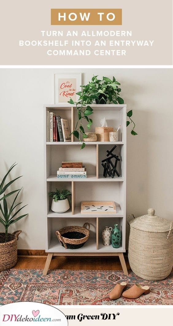 Alles Organisiert – Dekoriere dein Bücherregal