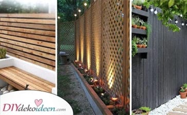20 Praktische Gartenzaun Ideen - Ideen Für Den Gartenzaun Zum Selber Machen