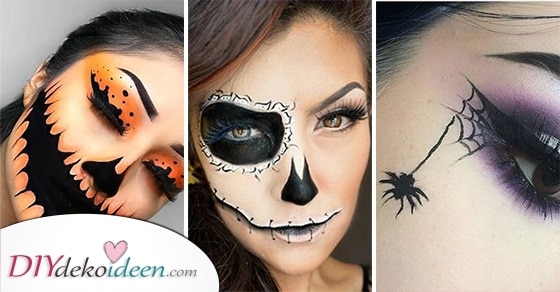 25 Tolle Halloween Make-up Ideen – Ihre Halloween Schminke