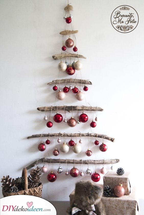 Ein atemberaubender und Alternativer Weihnachtsbaum für Minimalisten