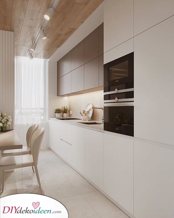 Modern und minimalistisch – Moderne Küchenzeile