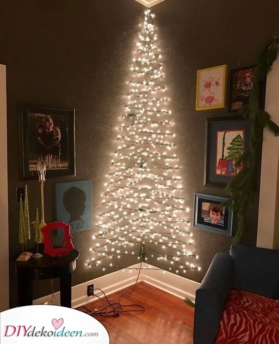 In einer inneren Ecke – Alternativer Weihnachtsbaum