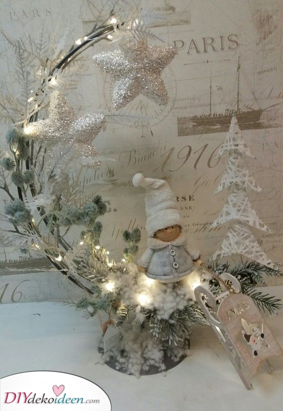 Ein Weihnachtself – Süße Ornamente